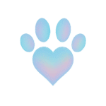 Iridescence Cares Pawprint